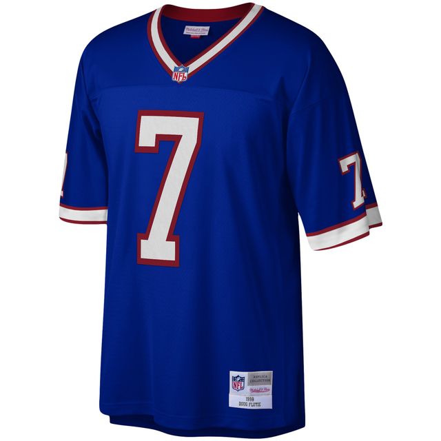 Mitchell & Ness Doug Flutie Royal Buffalo Bills joueur à la retraite pour homme - Réplique de maillot