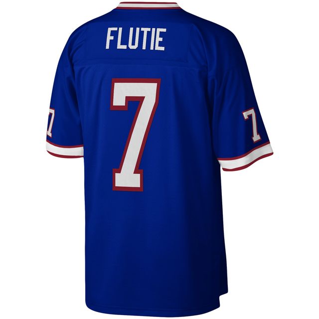 Mitchell & Ness Doug Flutie Royal Buffalo Bills joueur à la retraite pour homme - Réplique de maillot