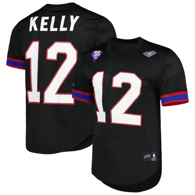 Men's Mitchell & Ness Lawrence Taylor Black New York Giants Retired Player Name Number Mesh Top