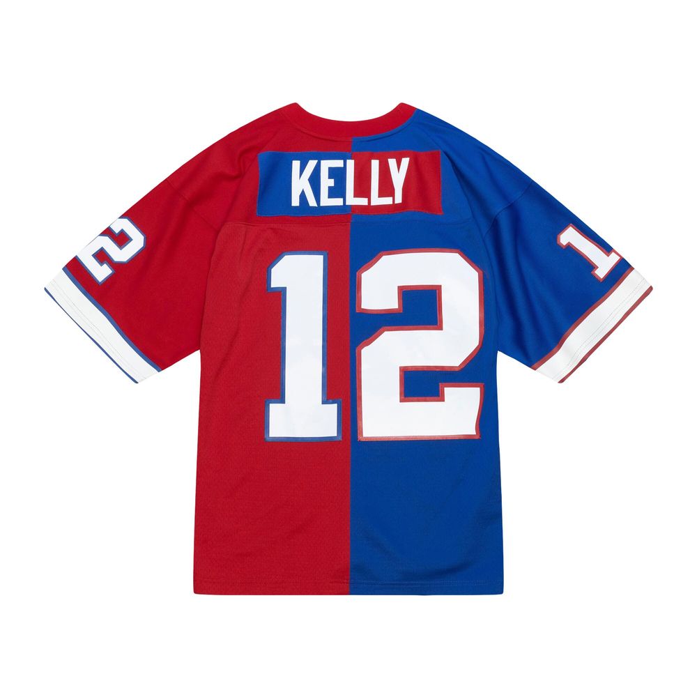 Mitchell & Ness Men's Mitchell & Ness Jim Kelly Royal/Red Buffalo