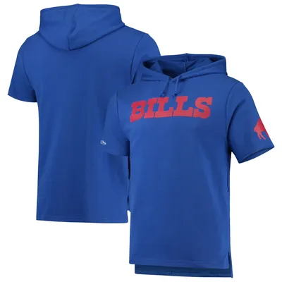 Women's Antigua Black Buffalo Bills Victory Chenille Pullover Hoodie