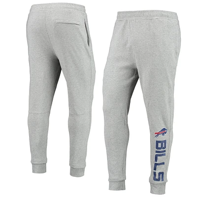 Pantalon de jogging Buffalo Bills MSX by Michael Strahan pour homme, gris chiné