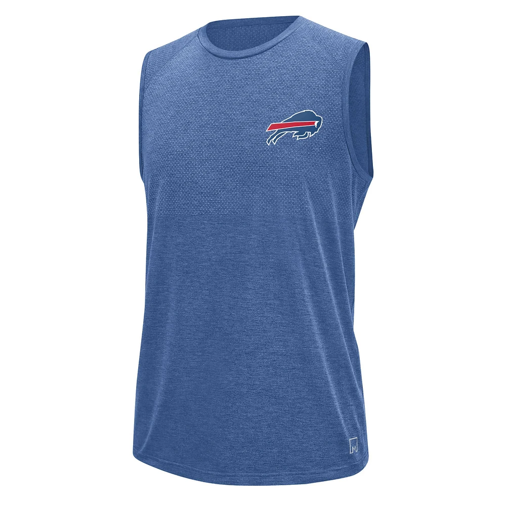 Men's MSX by Michael Strahan Royal Buffalo Bills Warm Up Sleeveless T-Shirt