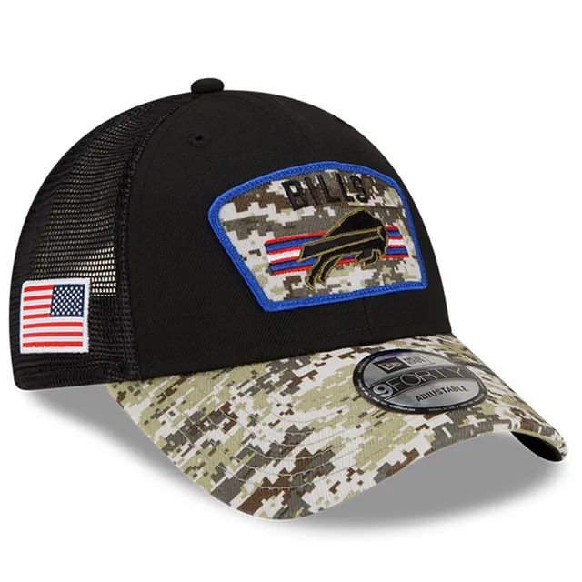 Men's New Era Camo Baltimore Ravens 2023 Salute to Service 39THIRTY Flex Hat Size: Small/Medium