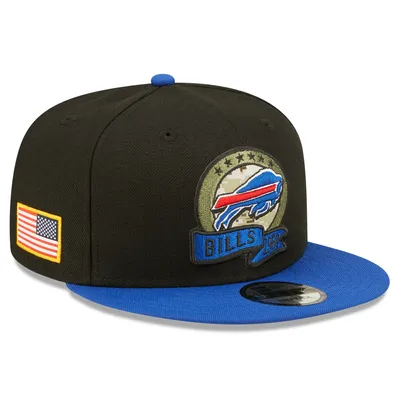 Buffalo Bills New Era 2022 Salute To Service 9FIFTY Snapback Hat - Black/Royal