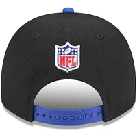Casquette snapback 9FIFTY A-Frame noire/bleue New Era pour homme, Buffalo Bills, draft NFL 2025