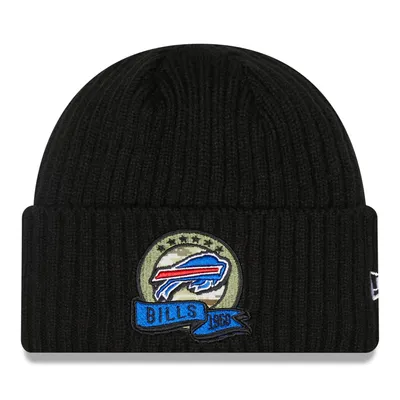 Fanatics Branded Men's Fanatics Branded Royal/Heathered Gray Buffalo Bills  Block Party Cuffed Knit Hat