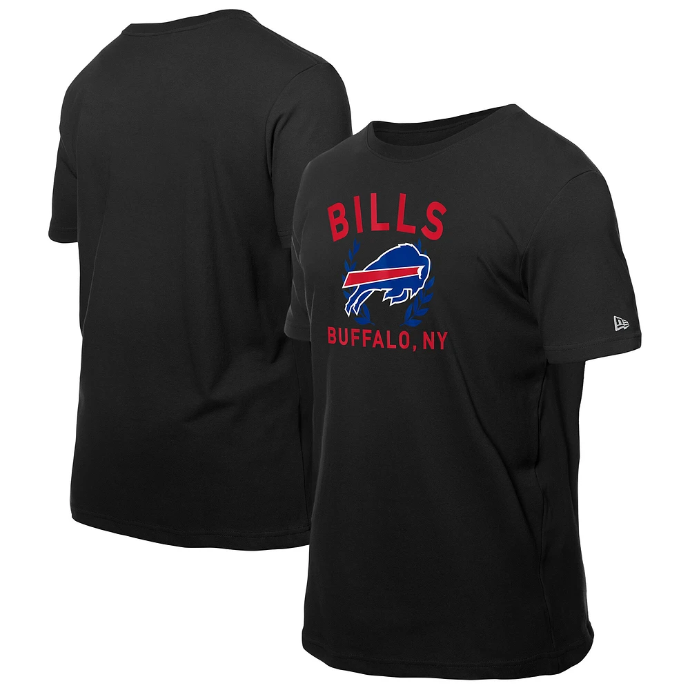 Men's New Era Black Buffalo Bills 2025 NFL Draft T-Shirt