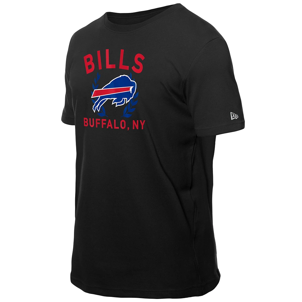 Men's New Era Black Buffalo Bills 2025 NFL Draft T-Shirt