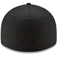 Men's New Era Black Buffalo Bills on Low Profile 59FIFTY II Fitted Hat