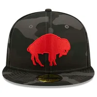 New Era Men's Buffalo Bills Black Camo 59Fifty Fitted Hat