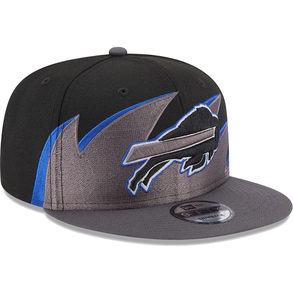 Casquette Snapback 9FIFTY noire Buffalo Bills Tidal New Era pour homme