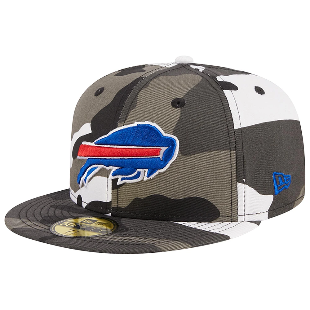 Casquette ajustée 59FIFTY Urban Camo New Era Buffalo Bills pour hommes