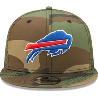 New Era Men's New Era Camo/Olive Buffalo Bills Trucker 9FIFTY Snapback Hat