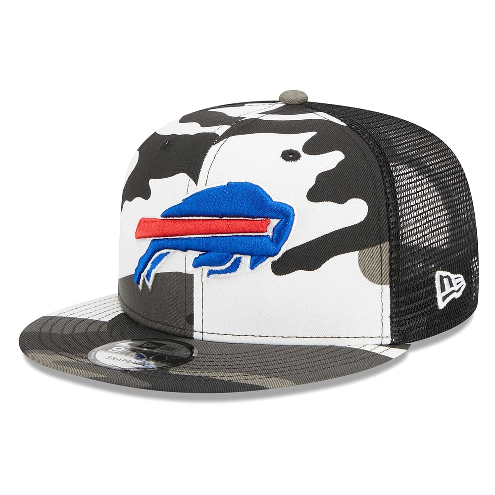 Casquette Snapback 9FIFTY Dark Trucker Buffalo Bills New Era pour hommes