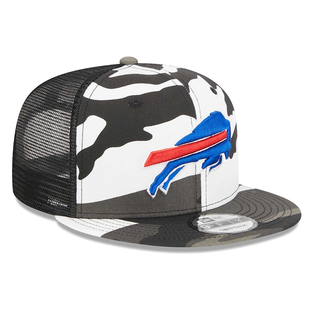 Men's New Era Camo Buffalo Bills Dark Trucker 9FIFTY Snapback Hat