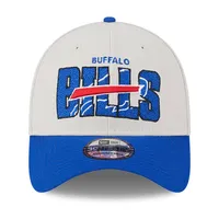 Casquette Flex New Era Buffalo Bills 2023 NFL Draft 39THIRTY crème pour homme