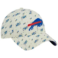 Women's New Era Cream Buffalo Bills Floral 9TWENTY Adjustable Hat