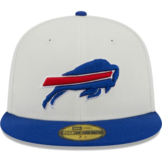 New Era Men's New Era Cream Buffalo Bills Retro 59FIFTY Fitted Hat