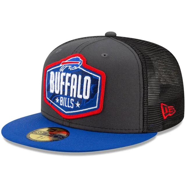 Men's New Era Graphite Buffalo Bills Storm 59FIFTY Fitted Hat