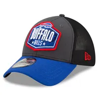 Lids Buffalo Bills New Era 2021 NFL Draft Trucker 39THIRTY Flex Hat -  Graphite/Royal