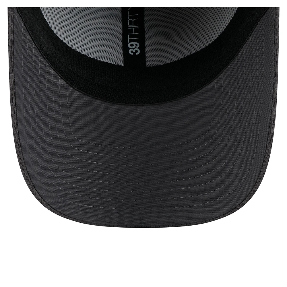 Casquette New Era Graphite Buffalo Bills Main 39THIRTY Flex pour homme