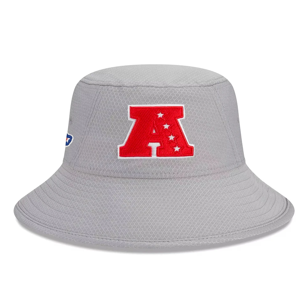 Men's New Era Gray Buffalo Bills 2024 Pro Bowl Bucket Hat