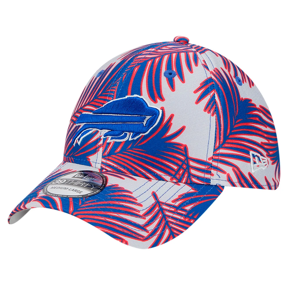 Casquette Flex 39THIRTY New Era pour hommes, gris Buffalo Bills Palms