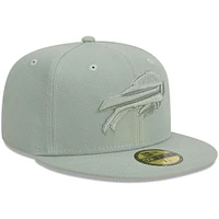 Men's New Era Green Buffalo Bills Color Pack 59FIFTY Fitted Hat