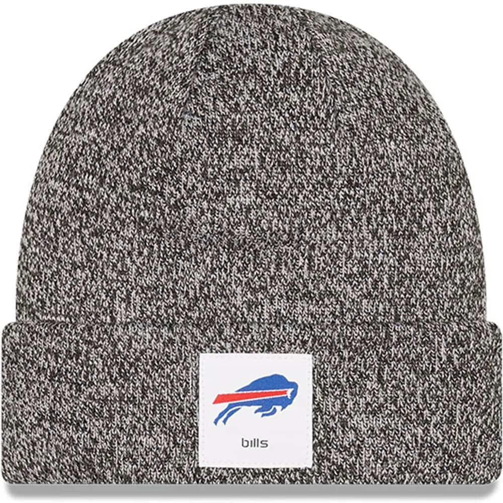 Buffalo Bills New Era Team Social Justice Cuffed Knit Hat - Black