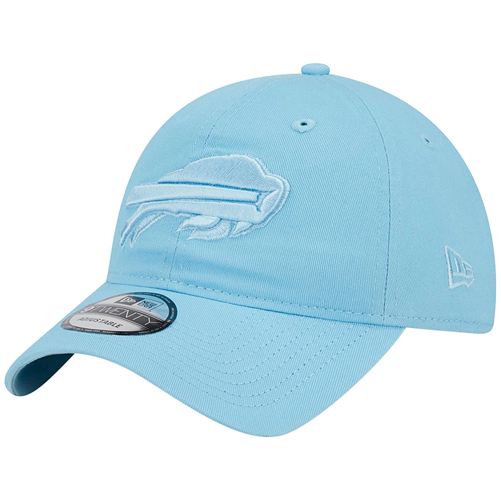 Casquette réglable New Era Buffalo Bills Core Classic 2.0 Brights 9TWENTY bleu clair pour homme