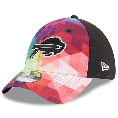 Men's New Era  Pink Buffalo Bills 2023 NFL Crucial Catch 39THIRTY Flex Hat