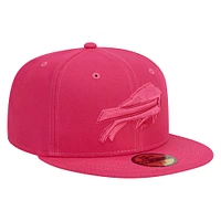 Men's New Era Pink Buffalo Bills Color Pack 59FIFTY Fitted Hat