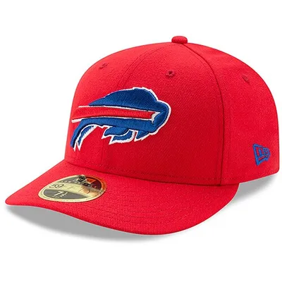 Men's New Era Red New York Giants Omaha Throwback Low Profile 59FIFTY  Fitted Hat