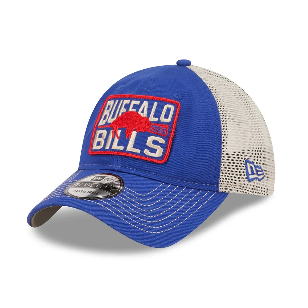 New Era Buffalo Bills Draft 39THIRTY Flex Hat - Black/Royal M/L