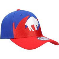 Men's New Era Royal/Red Buffalo Bills Historic Logo Surge 39THIRTY - Flex Hat