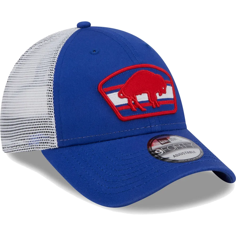 New Era Buffalo Bills Patches Royal Blue Fitted Hat