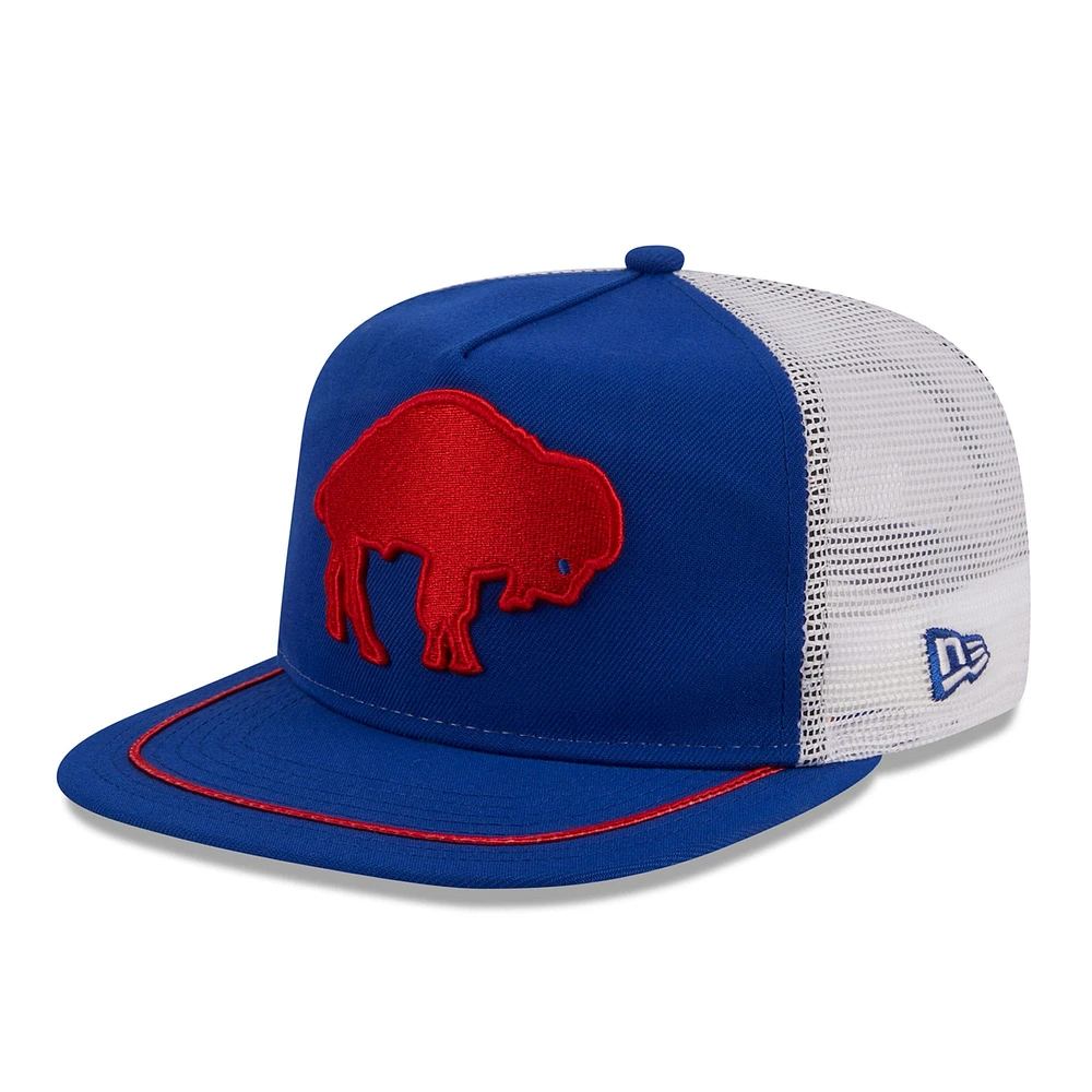 Casquette réglable de golfeur classique originale New Era Royal/White Buffalo Bills pour hommes