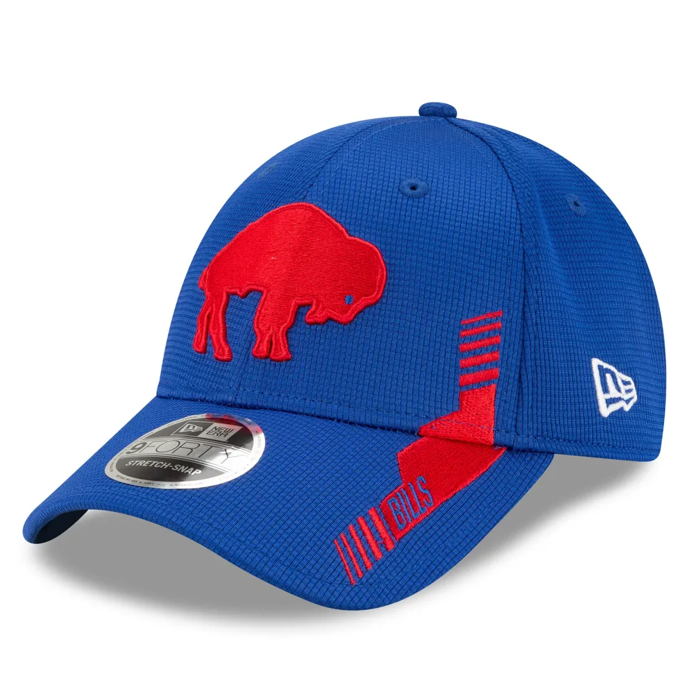 New Era Men's Royal Buffalo Bills 2021 NFL Sideline Home 9FORTY Adjustable Hat