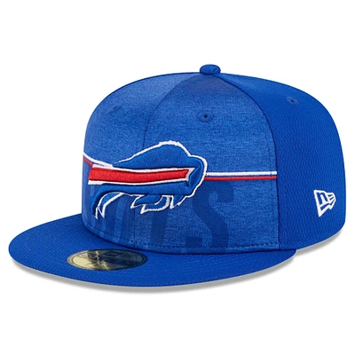 Casquette ajustée New Era Royal Buffalo Bills 2023 NFL Training Camp 59FIFTY pour homme