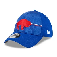 Men's New Era Royal Buffalo Bills 2023 NFL Training Camp Throwback 39THIRTY Flex Fit Hat