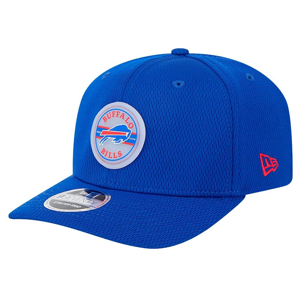 Casquette ajustable extensible à boutons-pression 9SEVENTY Adventure Patched Royal Buffalo Bills New Era pour homme