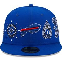 Men's New Era Royal Buffalo Bills Bandana 59FIFTY - Fitted Hat