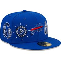 Men's New Era Royal Buffalo Bills Bandana 59FIFTY - Fitted Hat