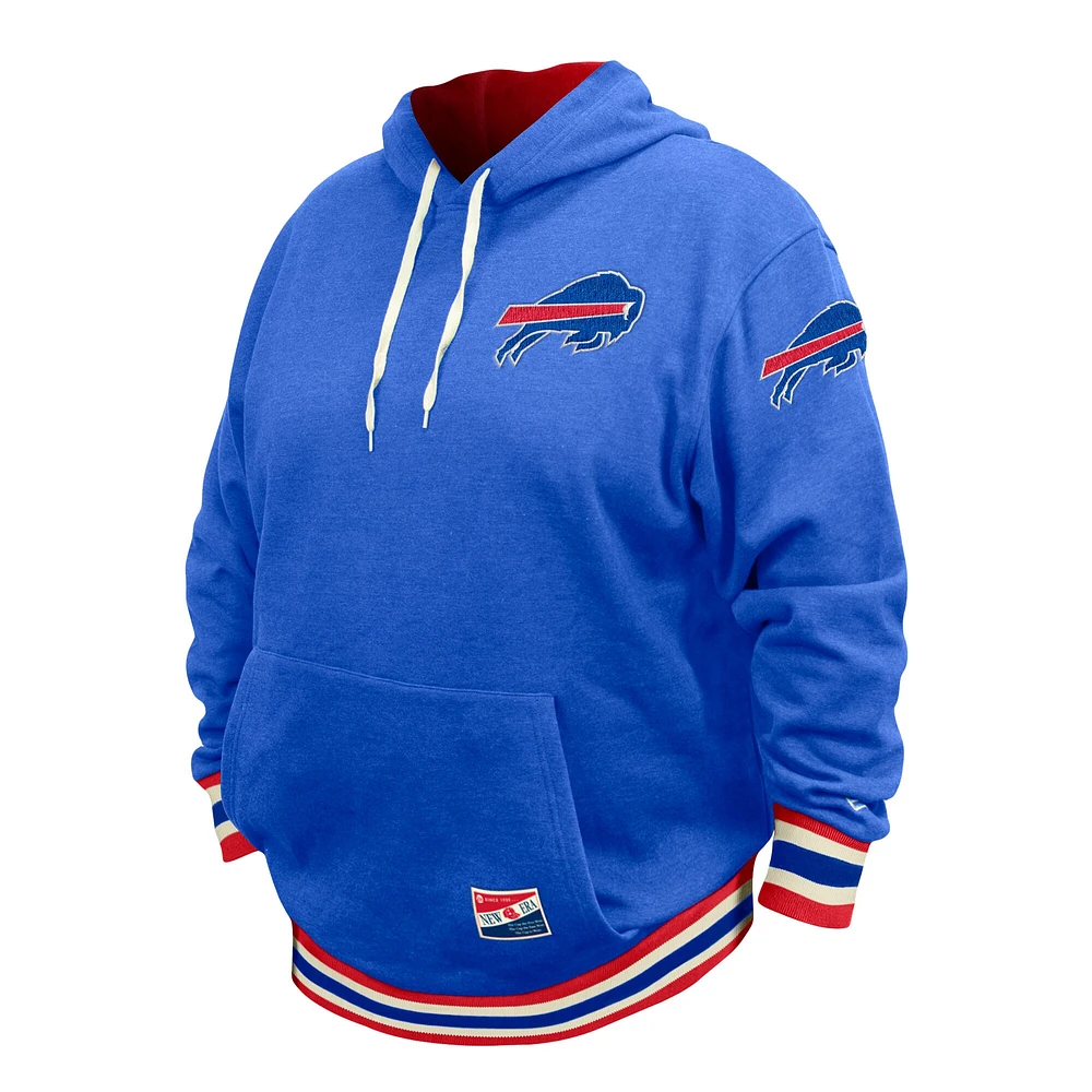 Men's New Era  Royal Buffalo Bills Big & Tall NFL Pullover Hoodie