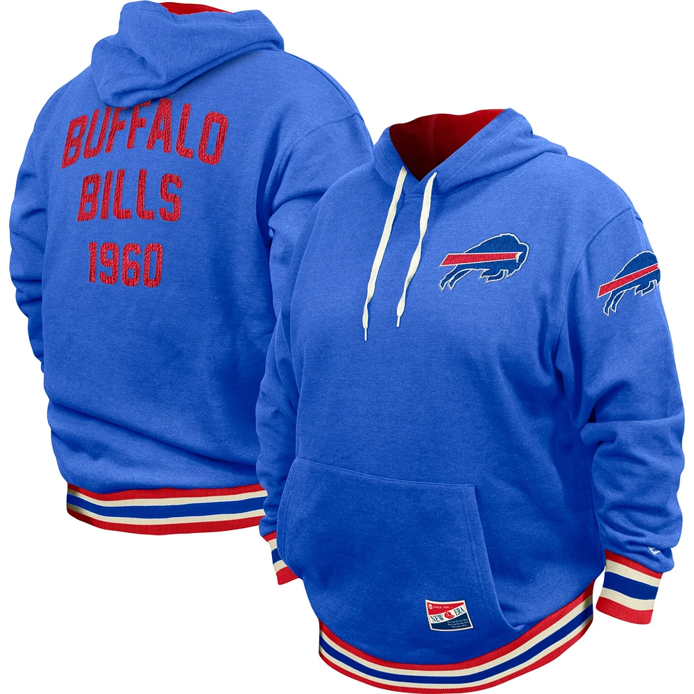 Men's New Era  Royal Buffalo Bills Big & Tall NFL Pullover Hoodie