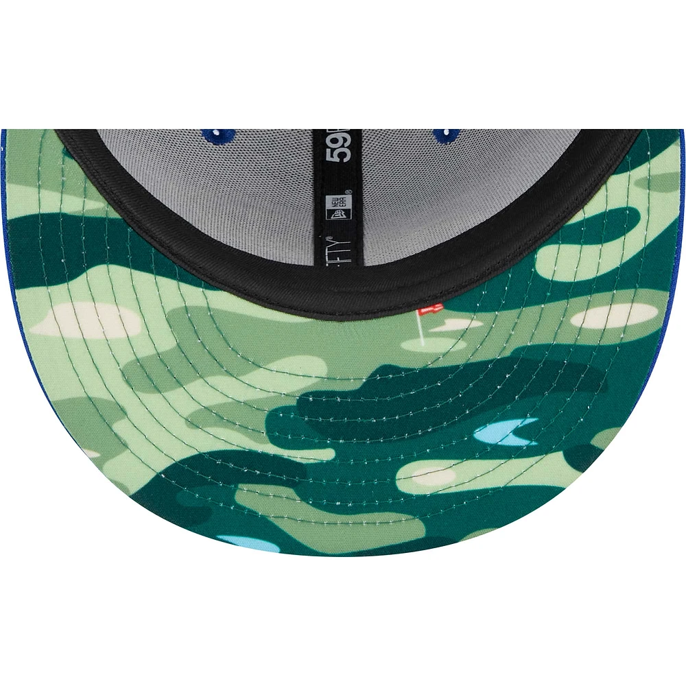 Casquette ajustée 59FIFTY camouflage Royal Buffalo Bills New Era pour hommes