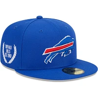 Casquette ajustée 59FIFTY camouflage Royal Buffalo Bills New Era pour hommes