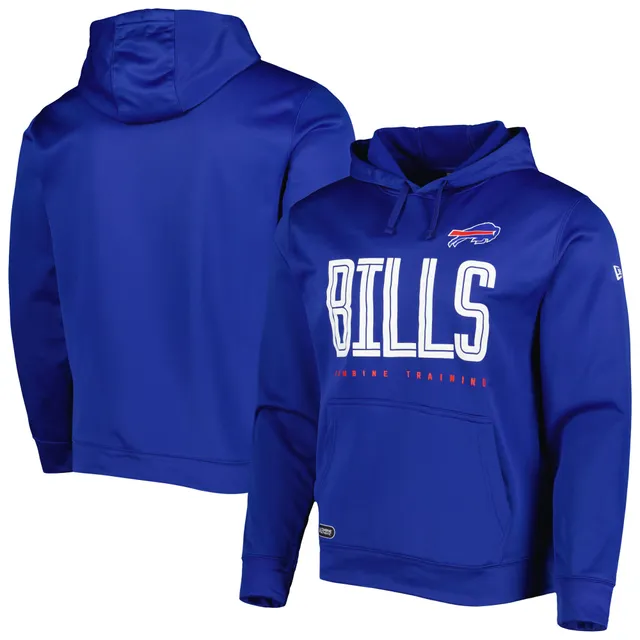 Men's New Era Royal Buffalo Bills Team Tie-Dye Pullover Hoodie