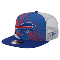 Casquette Snapback Royal Buffalo Bills Court Sport 9FIFTY New Era pour hommes